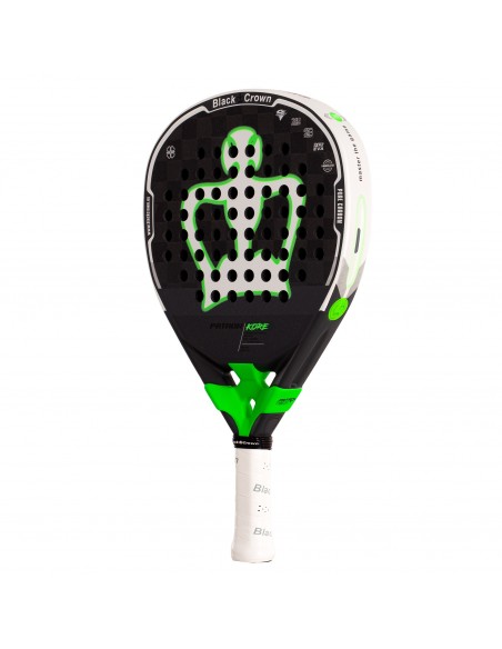 Pala de pádel black crown patron kore