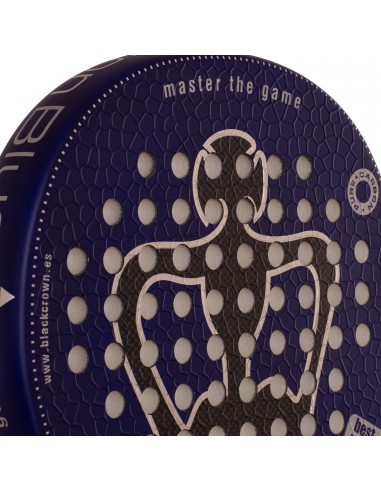 Pala de pádel black crown piton blue