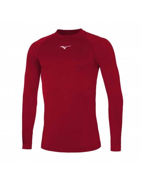 Camiseta térmica mizuno team core manga larga