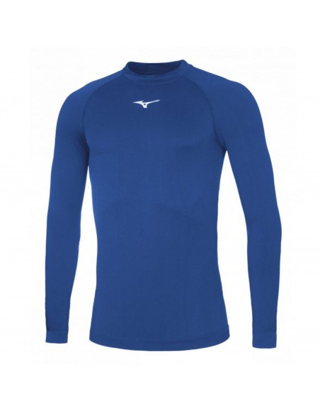 Camiseta térmica mizuno team core manga larga