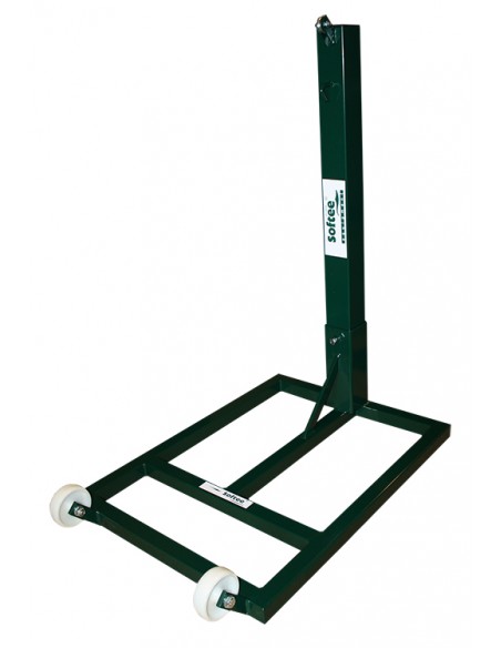 Juego postes tenis trasladables cuadrados 80x80 mm
