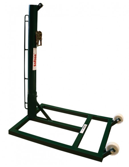 Juego postes tenis metálicos ø 80 mm trasladables