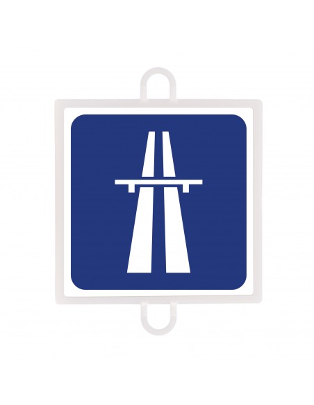 Panel de señalización tráfico de indicación nº 5 autopista