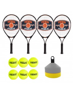Kit de entrenamiento tenis rox hammer junior