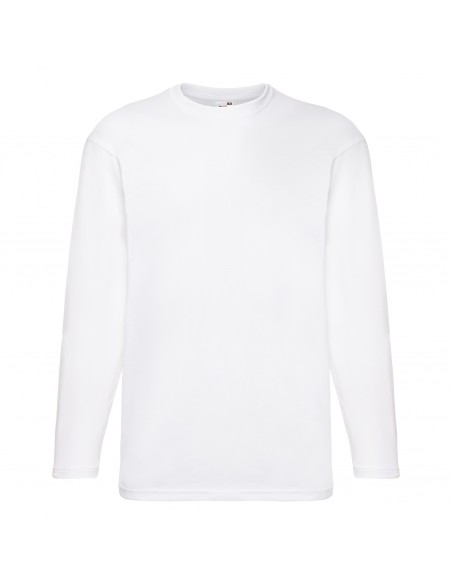 Camiseta fruit of the loom valueweight long sleeve