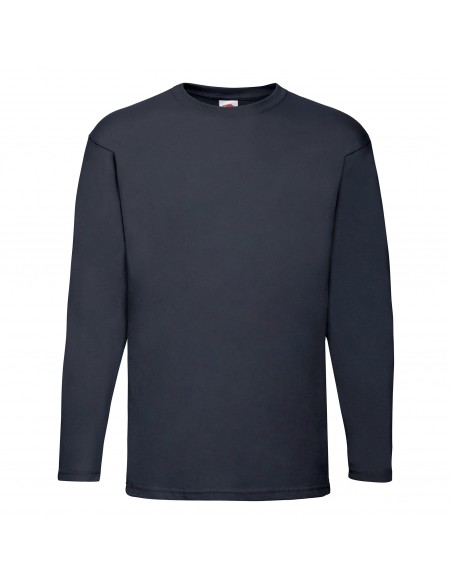 Camiseta fruit of the loom valueweight long sleeve