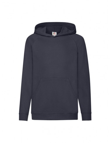 Sudadera infantil fruit of the loom lightweight hooded sweat