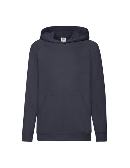Sudadera infantil fruit of the loom lightweight hooded sweat