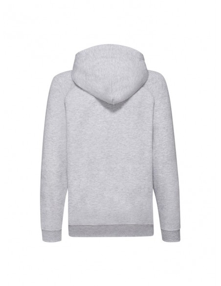 Sudadera infantil fruit of the loom lightweight hooded sweat