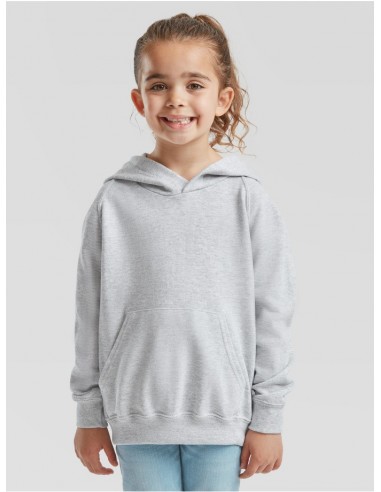 Sudadera infantil fruit of the loom lightweight hooded sweat