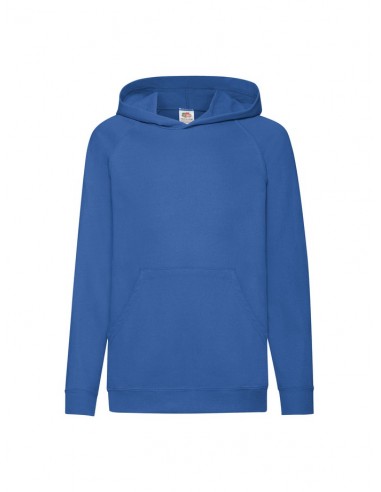 Sudadera infantil fruit of the loom lightweight hooded sweat