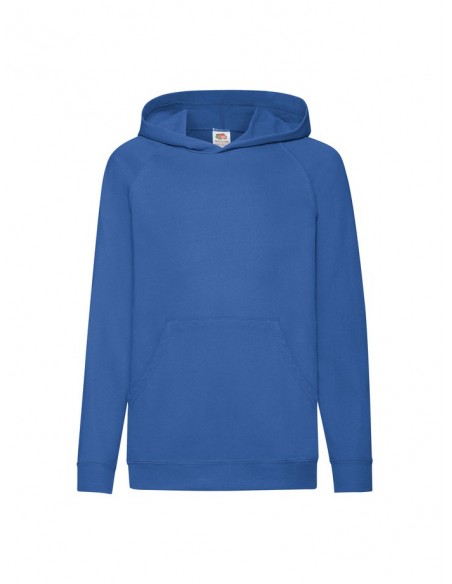 Sudadera infantil fruit of the loom lightweight hooded sweat