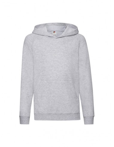 Sudadera infantil fruit of the loom lightweight hooded sweat
