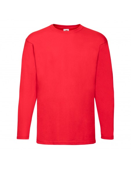 Camiseta fruit of the loom valueweight long sleeve