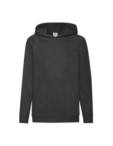Sudadera infantil fruit of the loom lightweight hooded sweat