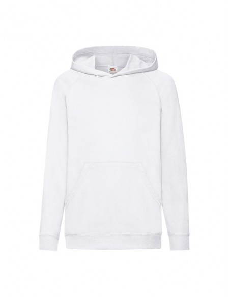 Sudadera infantil fruit of the loom lightweight hooded sweat