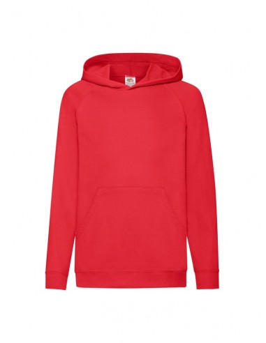 Sudadera infantil fruit of the loom lightweight hooded sweat