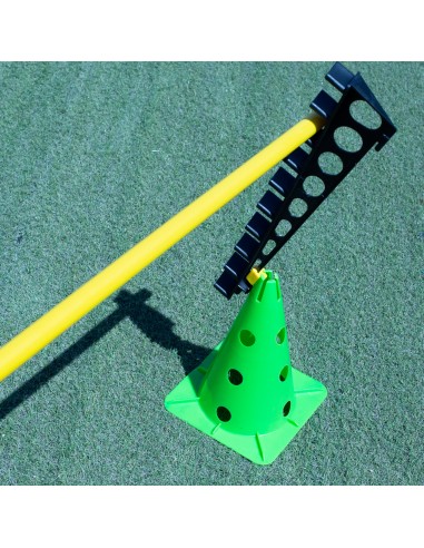 Regla con acople para cono de 32, 40 y 50cm con soporte para pica y aro