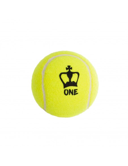 Bote de 3 pelotas de pádel black crown one