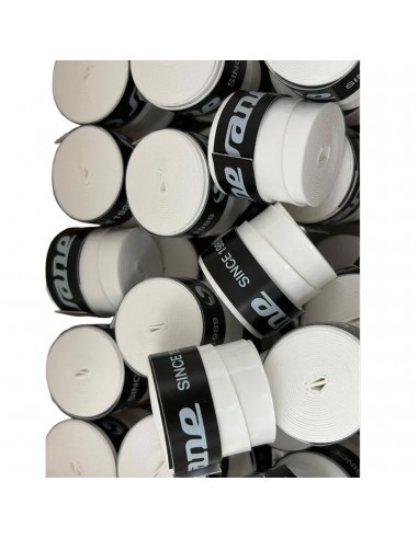 Caja de 45 overgrips sane core lisos blancos