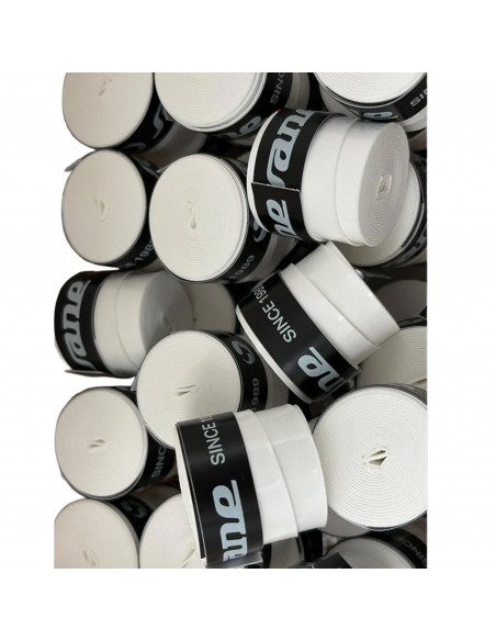 Caja de 45 overgrips sane core lisos blancos