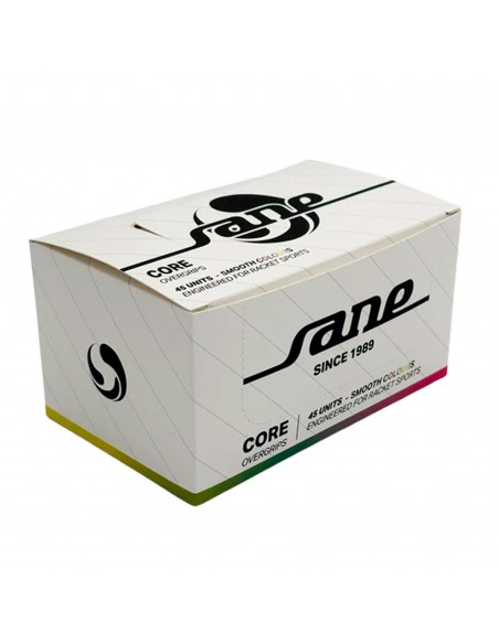 Caja de 45 overgrips sane core lisos multicolor