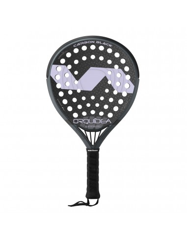 Pala de pádel varlion lw carbon black orquidea