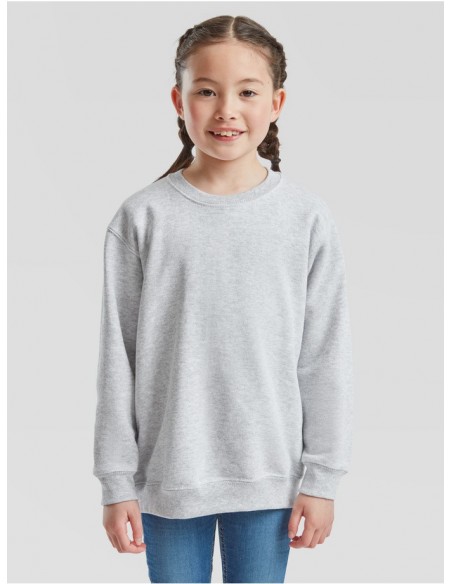 Sudadera fruit of the loom infantil classic  set-in sweat