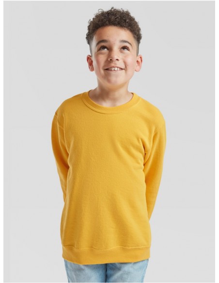Sudadera fruit of the loom infantil classic  set-in sweat