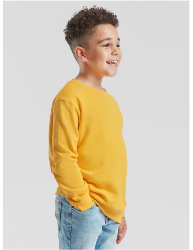 Sudadera fruit of the loom infantil classic  set-in sweat