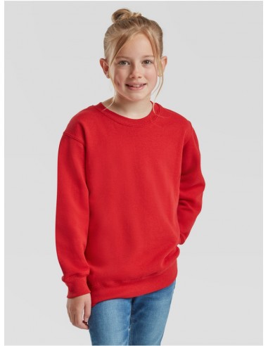 Sudadera fruit of the loom infantil classic  set-in sweat