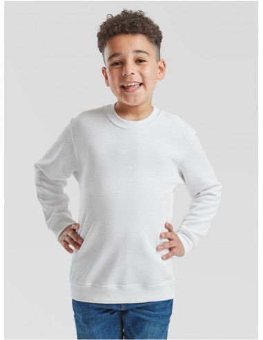 Sudadera fruit of the loom infantil classic  set-in sweat