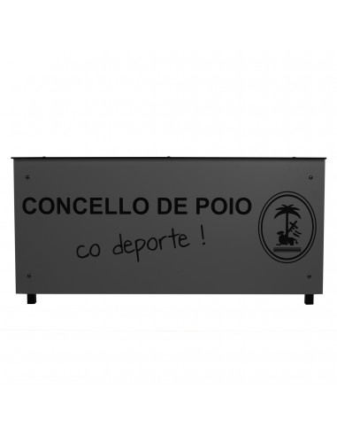 Mesa anotadores completa fenólico 12 mm color personalizable