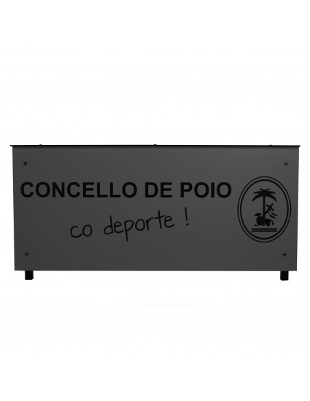 Mesa anotadores completa fenólico 12 mm color personalizable