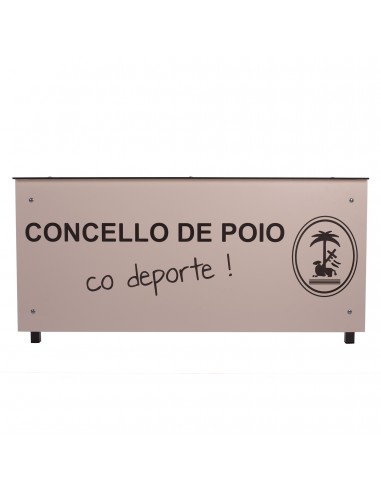 Mesa anotadores completa fenólico 12 mm color personalizable