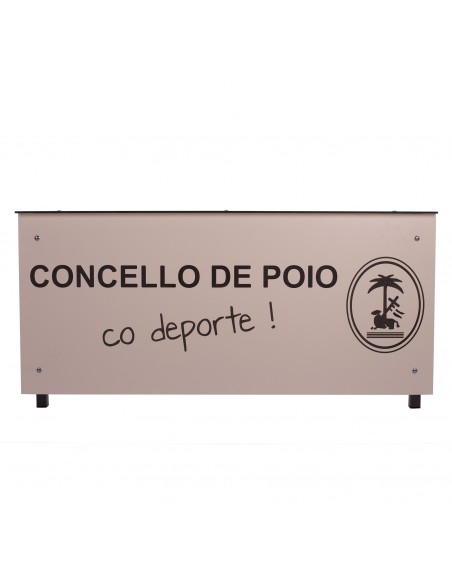 Mesa anotadores completa fenólico 12 mm color personalizable