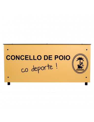 Mesa anotadores completa fenólico 12 mm color personalizable