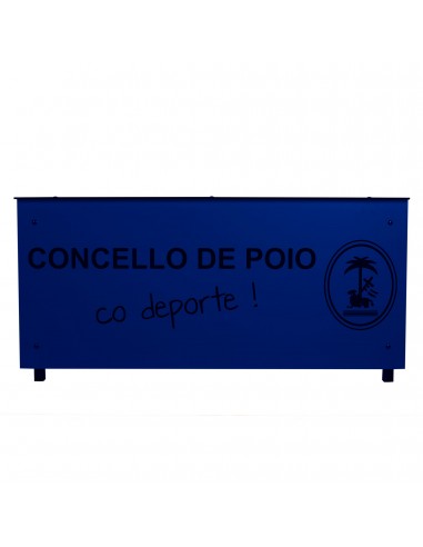 Mesa anotadores completa fenólico 12 mm color personalizable