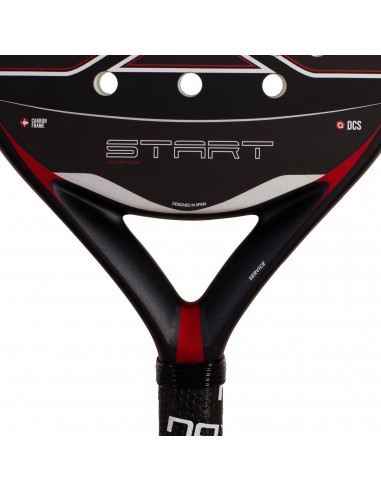 Pala de pádel nox start black ex js
