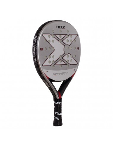 Pala de pádel nox start grey ex js
