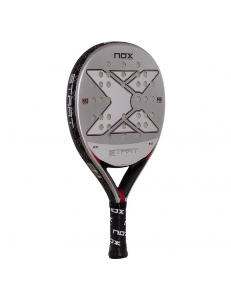 Pala de pádel nox start grey ex js