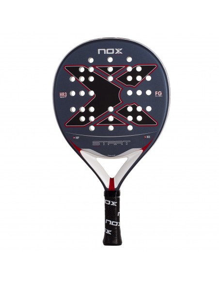 Pala de pádel nox start blue ex js
