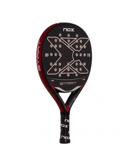 Pala de pádel nox start black ex js