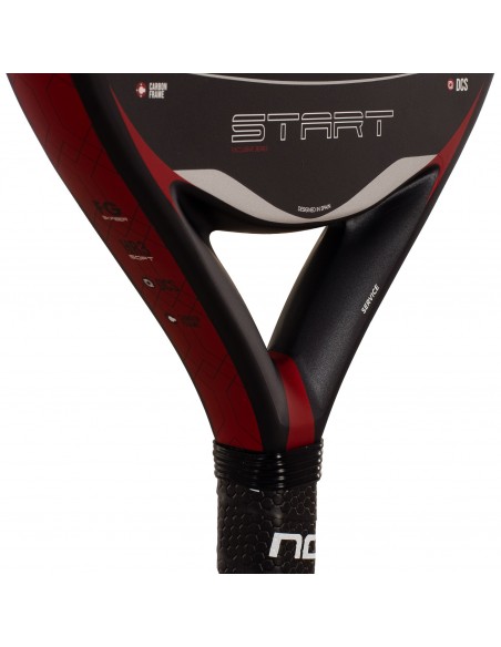 Pala de pádel nox start black ex js