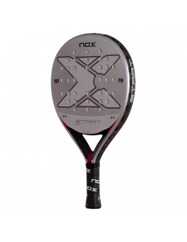 Pala de pádel nox start grey ex js