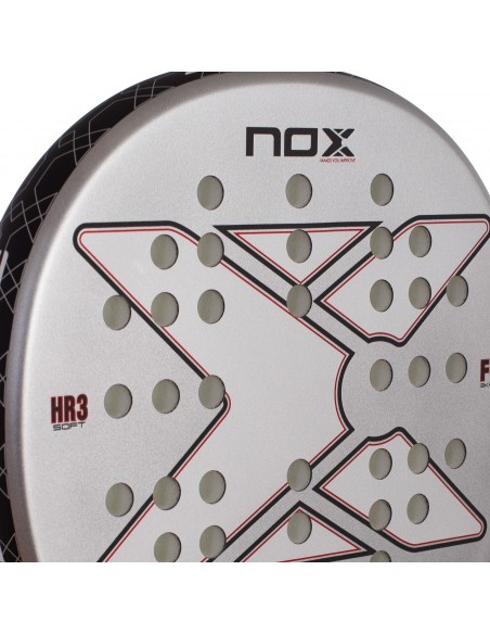 Pala de pádel nox start grey ex js