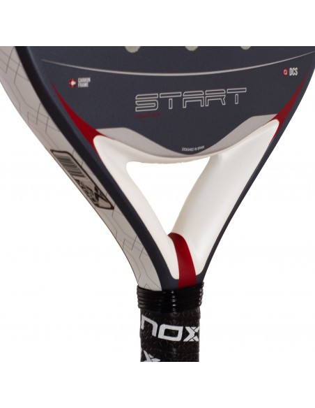 Pala de pádel nox start blue ex js