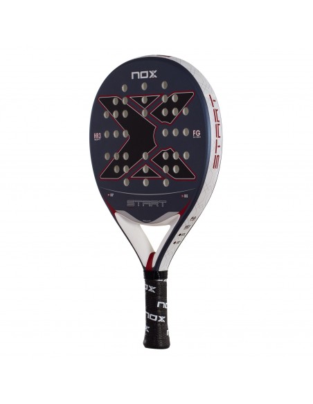 Pala de pádel nox start blue ex js