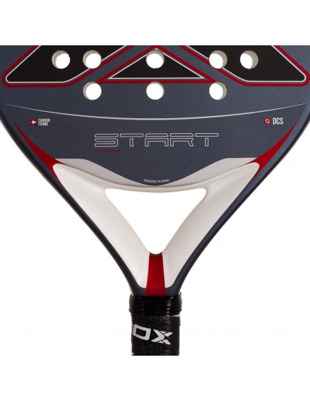 Pala de pádel nox start blue ex js