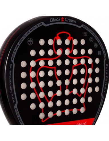 Pala de pádel black crown win ultralight